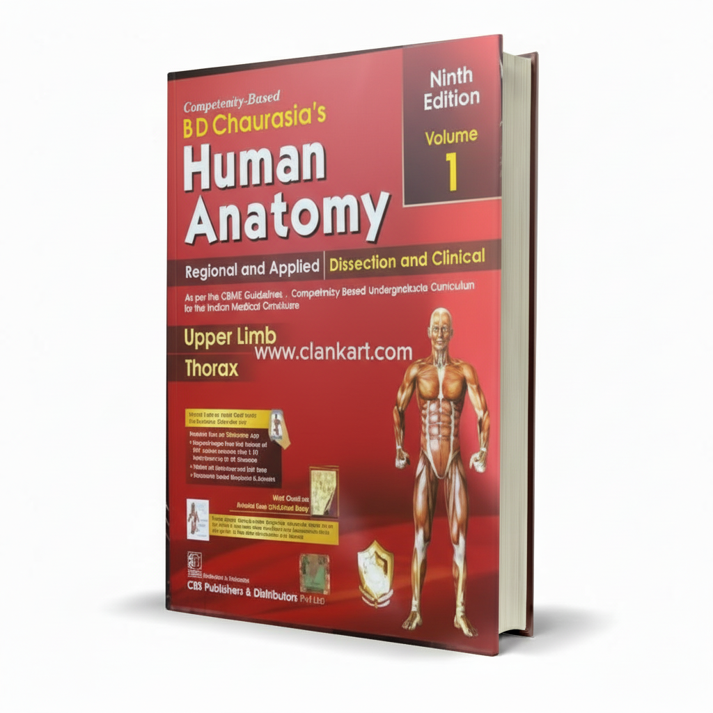 BD Chaurasia Human Anatomy Vol 1 10th Edition – Medical - Wifi Book Store
