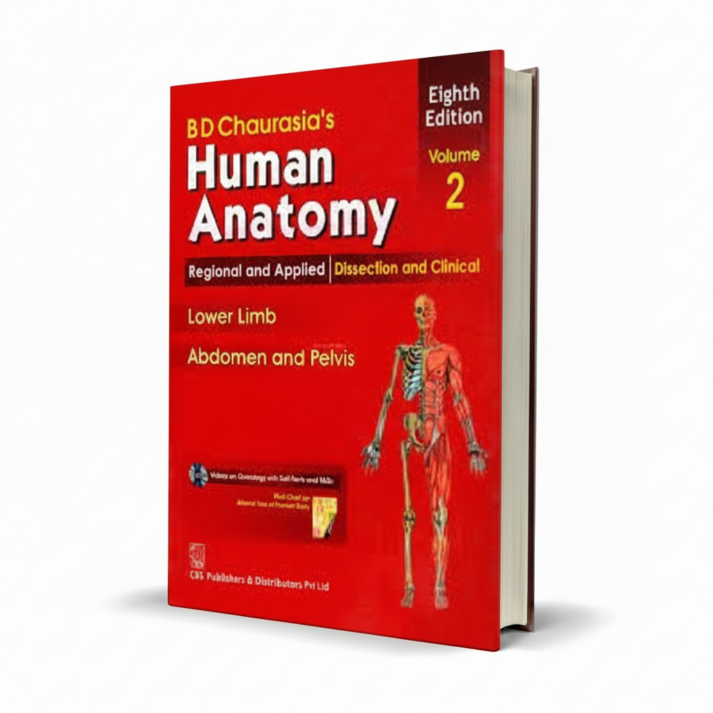 BD Chaurasia Human Anatomy Vol 2 8th Edition – Medical - Wifi Book Store