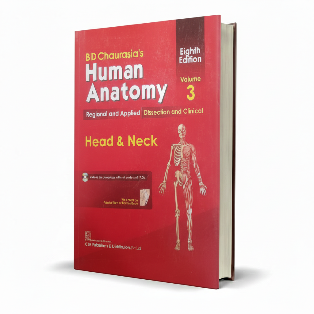 BD Chaurasia Human Anatomy Vol 3 10th Edition – Medical - Wifi Book Store