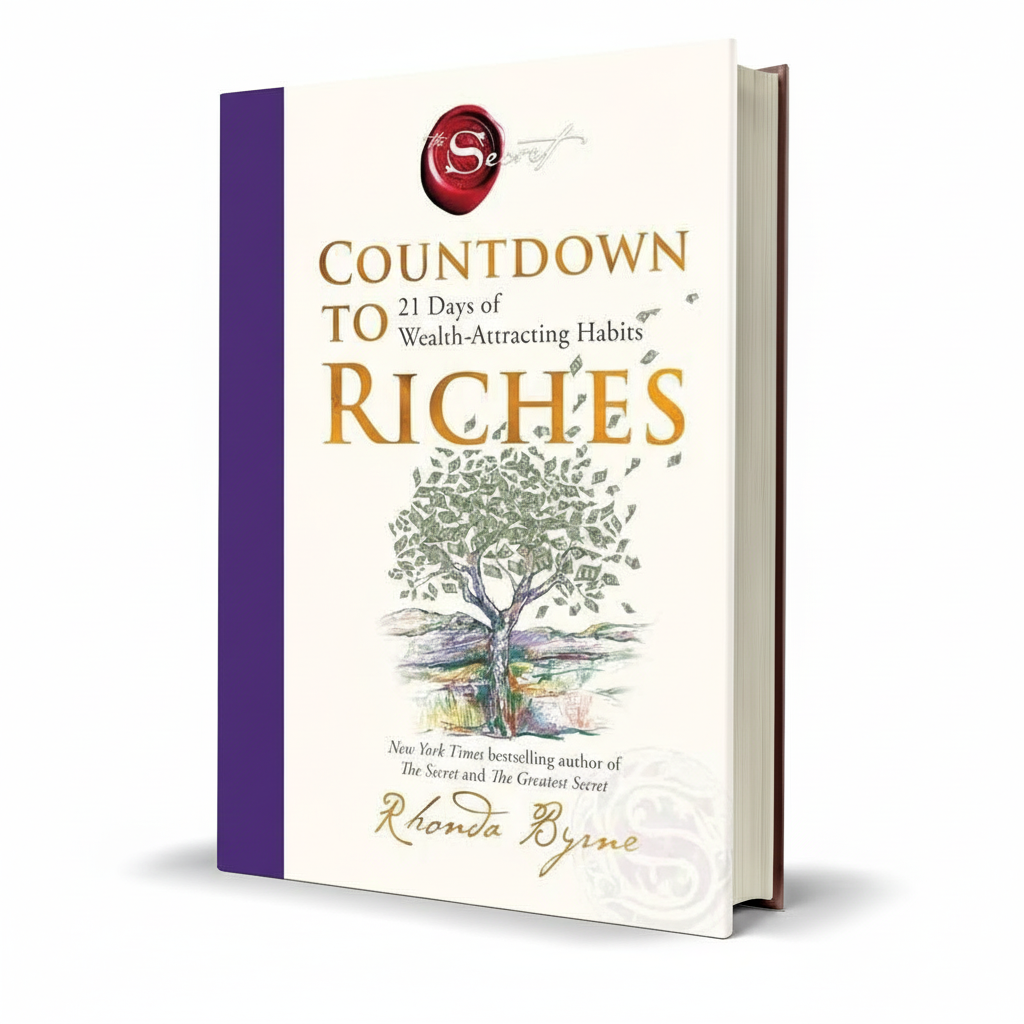 Countdown to 21 Days of Wealth by Rhonda Byrne – Self Help Book - Wifi Book Store