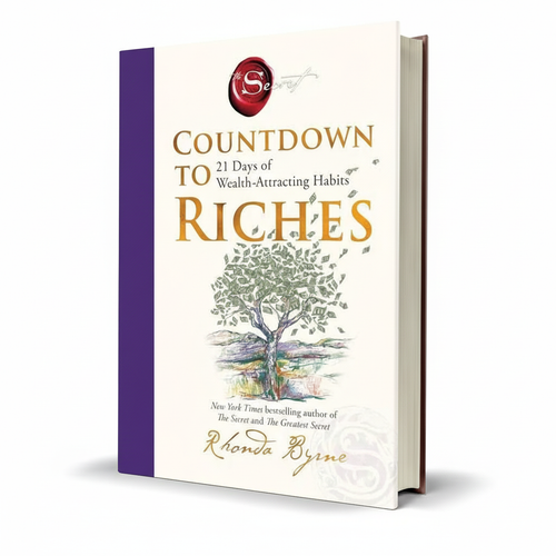 Countdown to 21 Days of Wealth by Rhonda Byrne – Self Help Book - Wifi Book Store