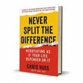 Never Split the Difference by Chris Voss – Negotiation Skills Book - Wifi Book Store