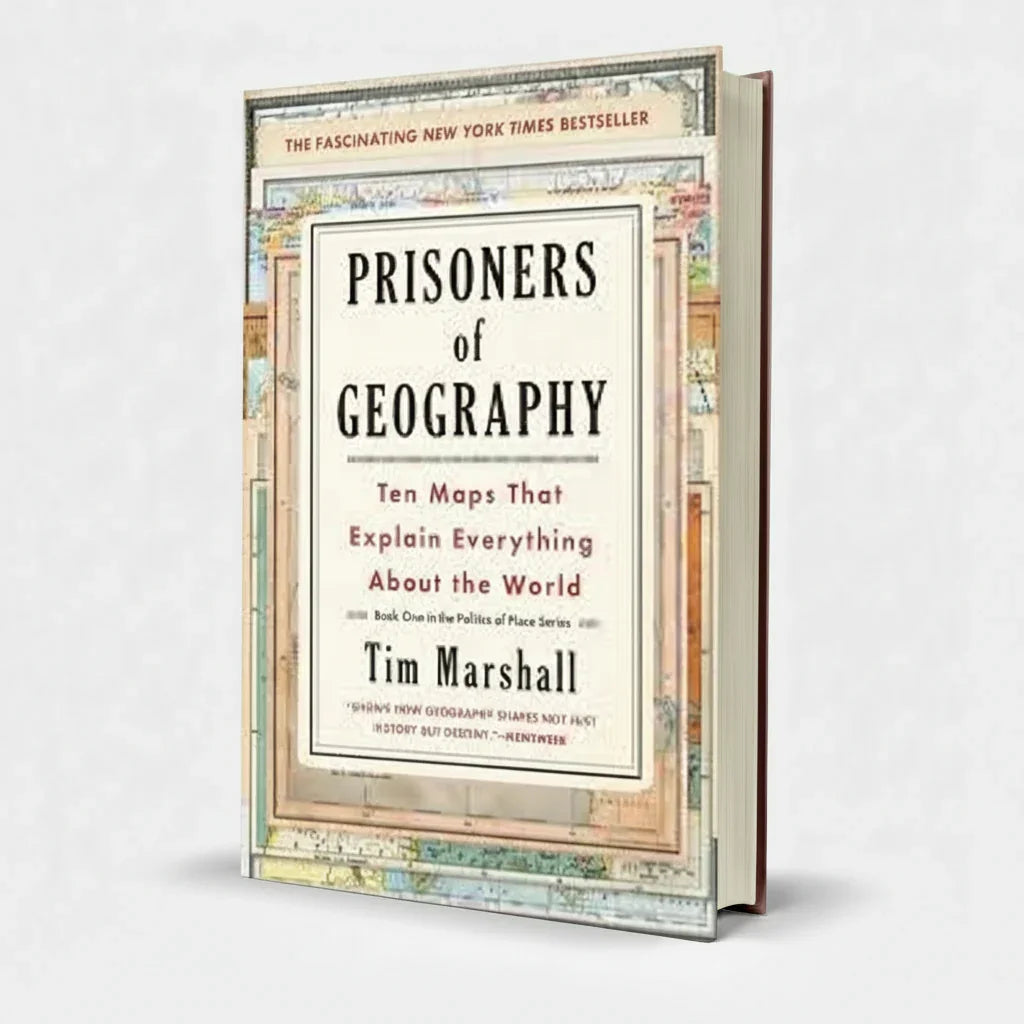 Prisoners of Geography by Tim Marshall – Geopolitics Book - Wifi Book Store